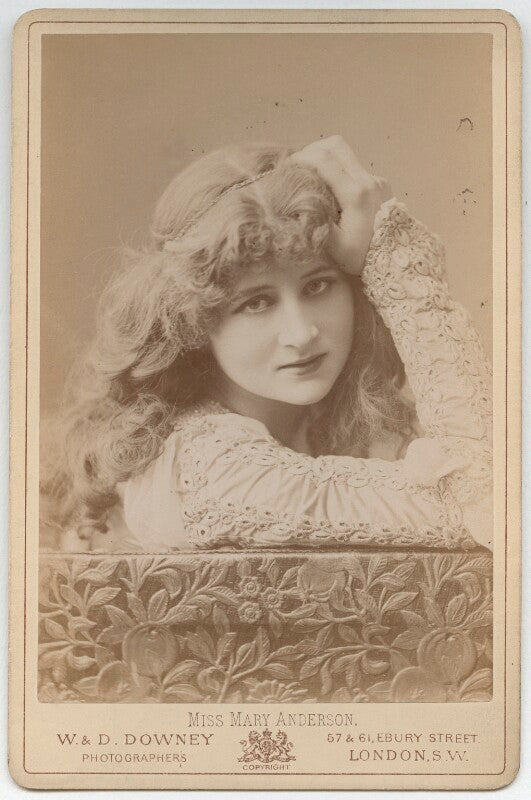 Mary anderson (mrs de navarro) as juliet in 'romeo & juliet' npg x73