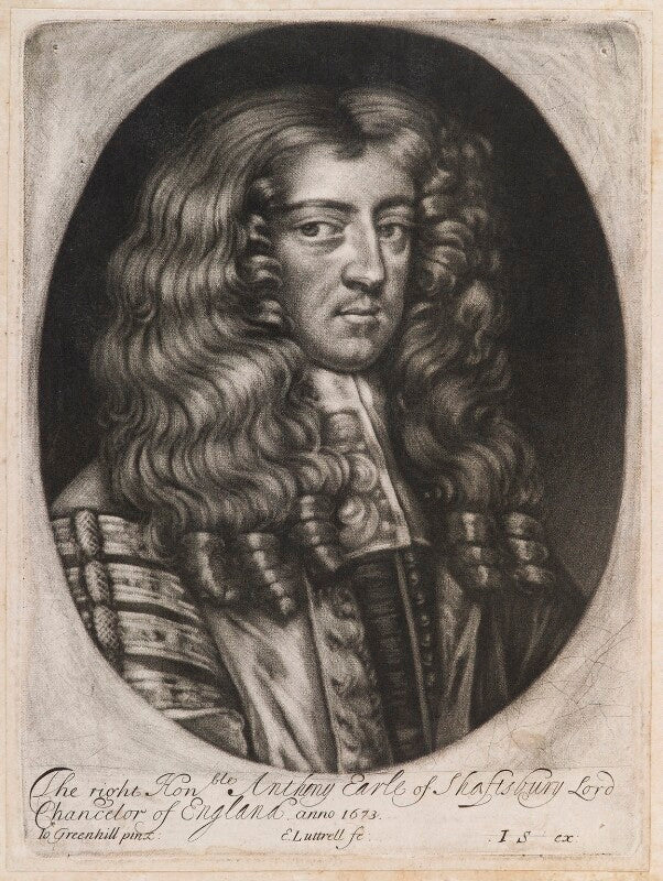 Anthony ashley cooper, 1st earl of shaftesbury npg d11961