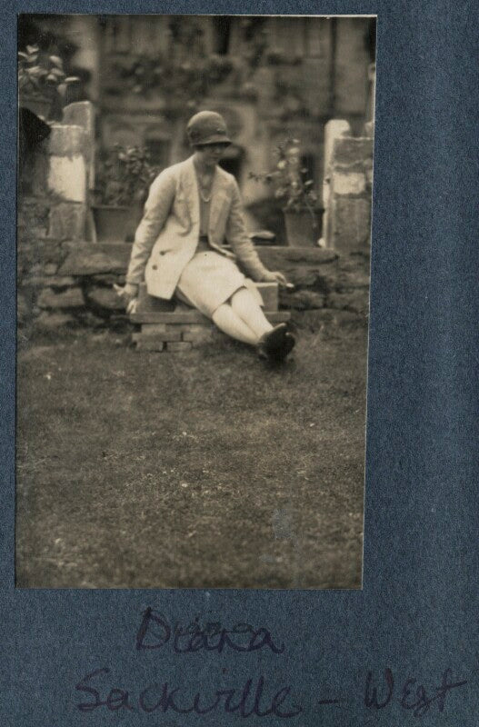 Diana joan (née sackville west), lady hall (formerly lady romilly) npg ax142571