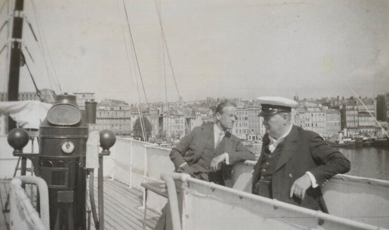 Walter edward guinness, 1st baron moyne of bury st edmunds; winston churchill npg ax183139