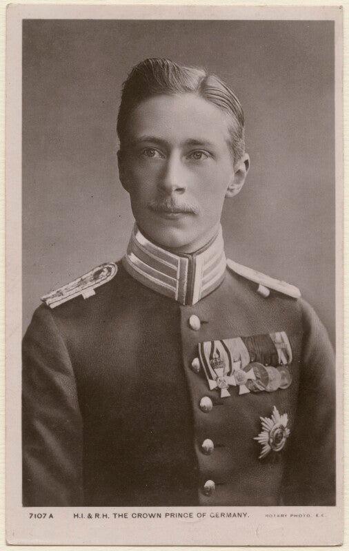 Wilhelm, german crown prince and crown prince of prussia npg x74476