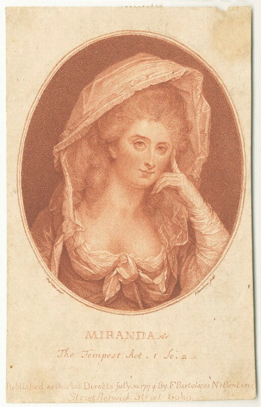 Miranda: the tempest act 1 sc 2 npg d17070