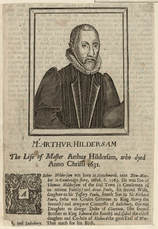 Arthur hildersham npg d26024