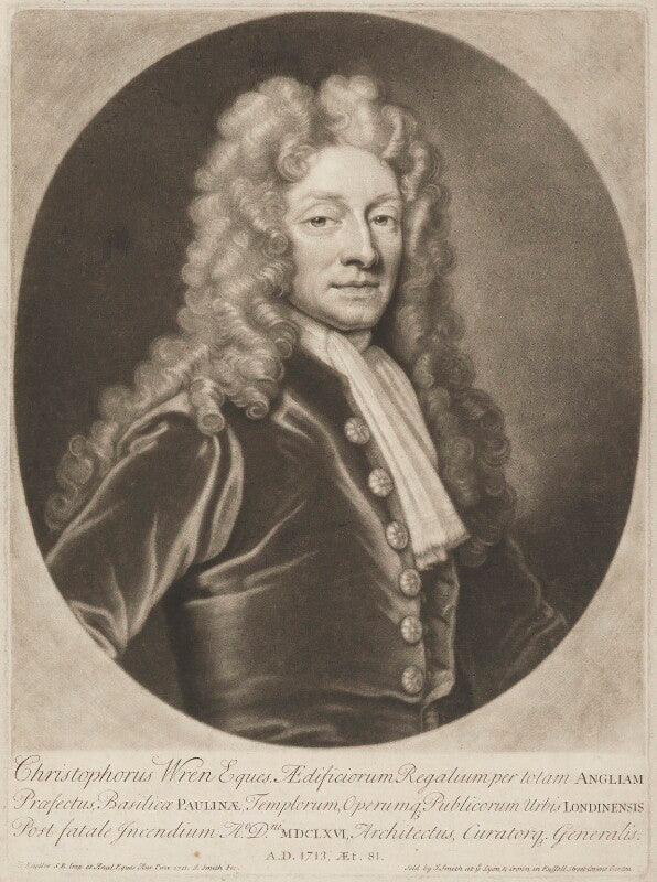 Sir christopher wren npg d8827