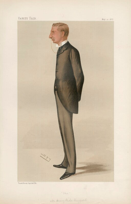 Sir (henry) rider haggard ('men of the day. no. 376.') npg d44333