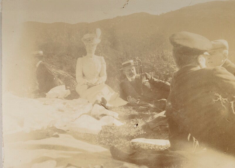 Queen alexandra; sir (archibald) berkeley milne, 2nd bt; mark rundle npg ax137109