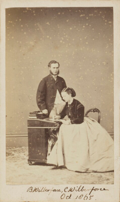 Charlotte wilberforce (née langford); albert basil orme wilberforce npg ax9772