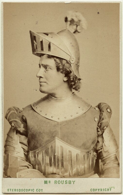 William wybert rousby as étienne de vignolles in 'joan of arc' npg ax28515