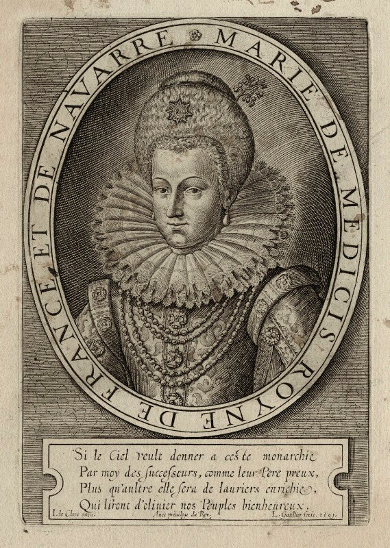 Marie de medici of france npg d28548