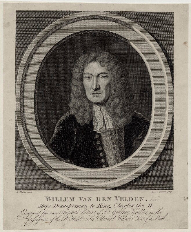 William van de velde the elder npg d30422