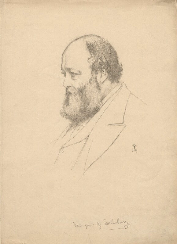 Robert gascoyne cecil, 3rd marquess of salisbury npg d5893