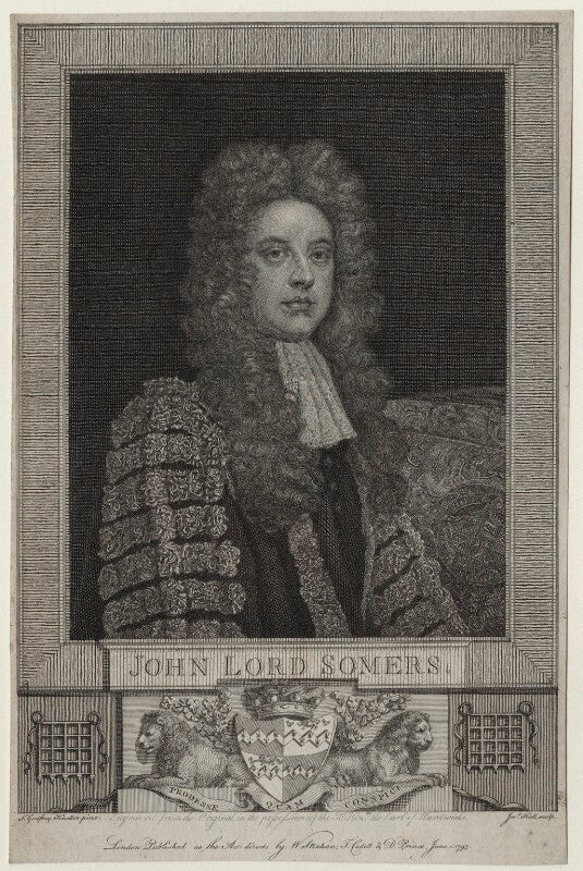 John somers, baron somers npg d31098