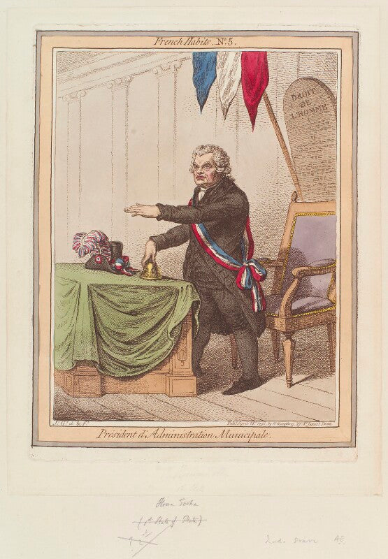 John horne tooke ('président d'administration municipale') npg d12640