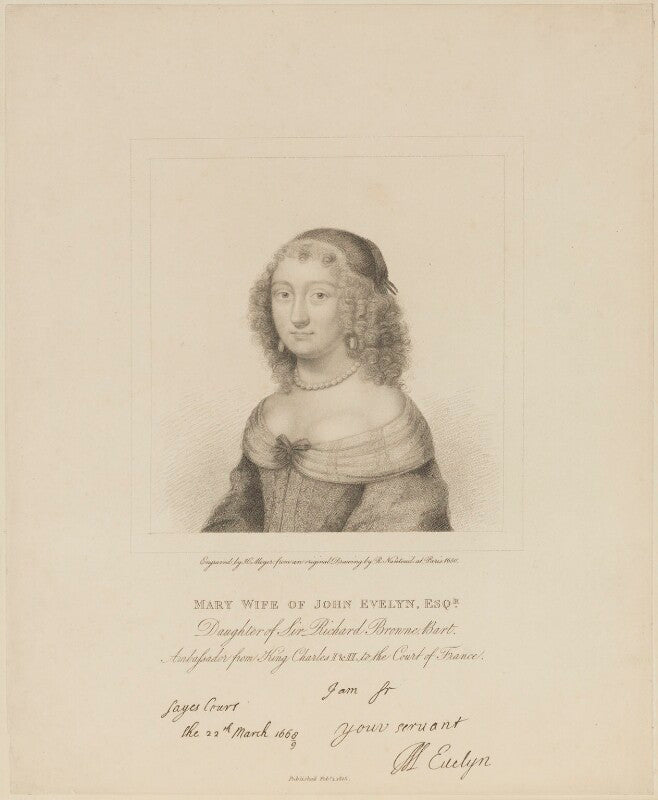 Mary evelyn (née browne) npg d13881
