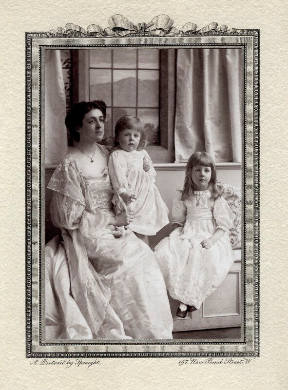 Countess of ilchester with her two children npg x126419