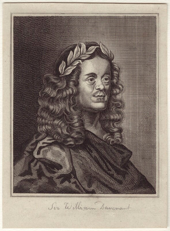 Sir william davenant npg d30152