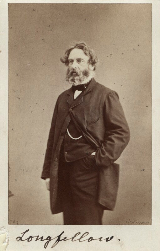 Henry wadsworth longfellow npg ax29642