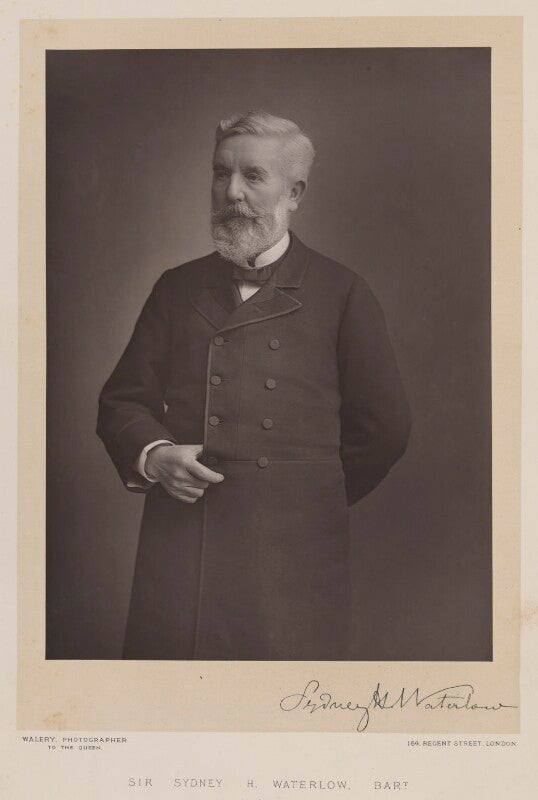 Sir sydney hedley waterlow, 1st bt npg ax38297
