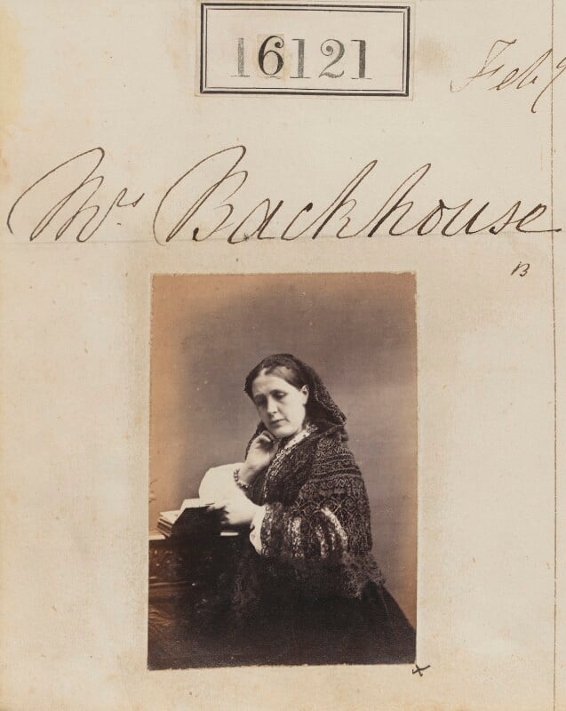 Mrs backhouse npg ax64041