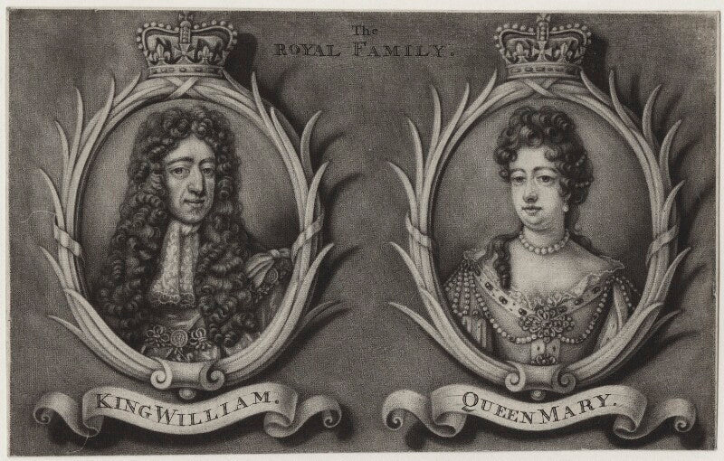 King william iii and queen mary ii npg d31079
