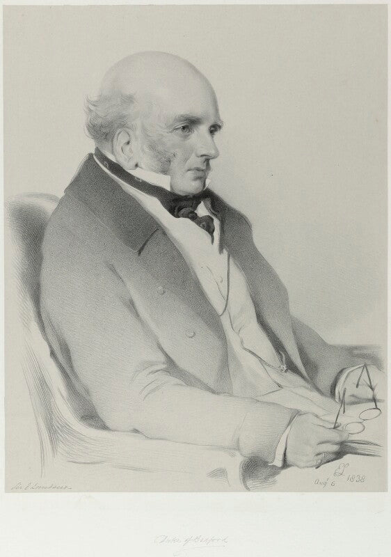 John russell, 6th duke of bedford npg d21990