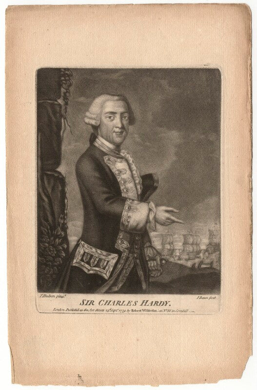 Sir charles hardy npg d2591