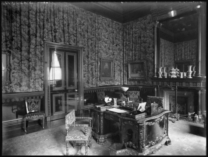 Interior of the home of annie (née cass), viscountess cowdray npg x33119