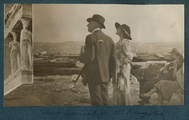 Philip edward morrell; lady ottoline morrell npg ax143614