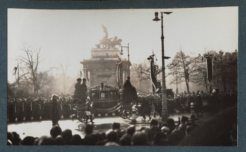 'the funeral procession of king george v' npg ax143967