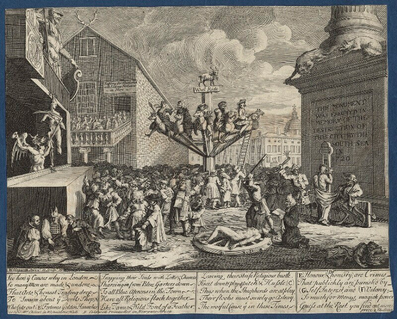 'the south sea scheme' npg d21368