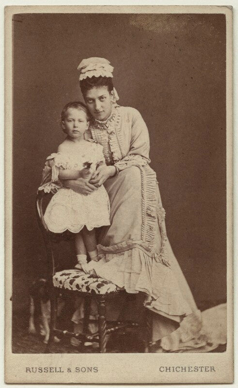 Maud, queen of norway; queen alexandra npg ax24184