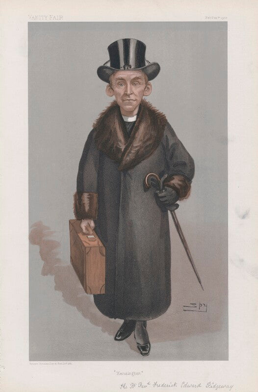 Frederick edward ridgeway ('men of the day. no. 868. "kensington." npg d45159