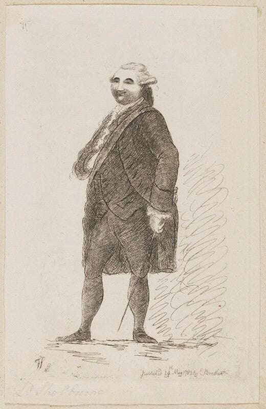 William petty, 1st marquess of lansdowne (lord shelburne) npg d9822