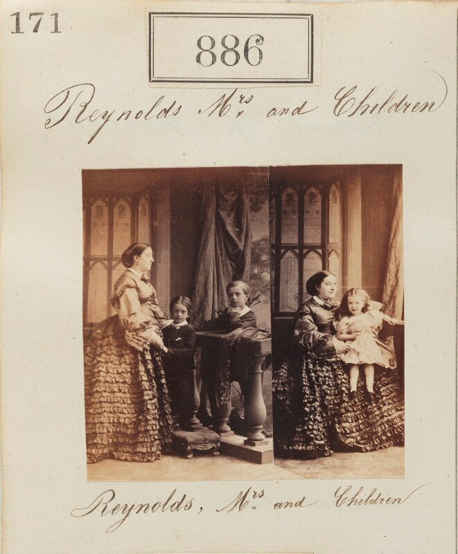 Mrs reynolds with her children npg ax50478