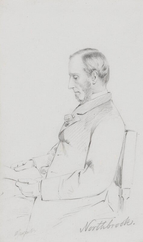 Thomas george baring, 1st earl of northbrook npg 5614