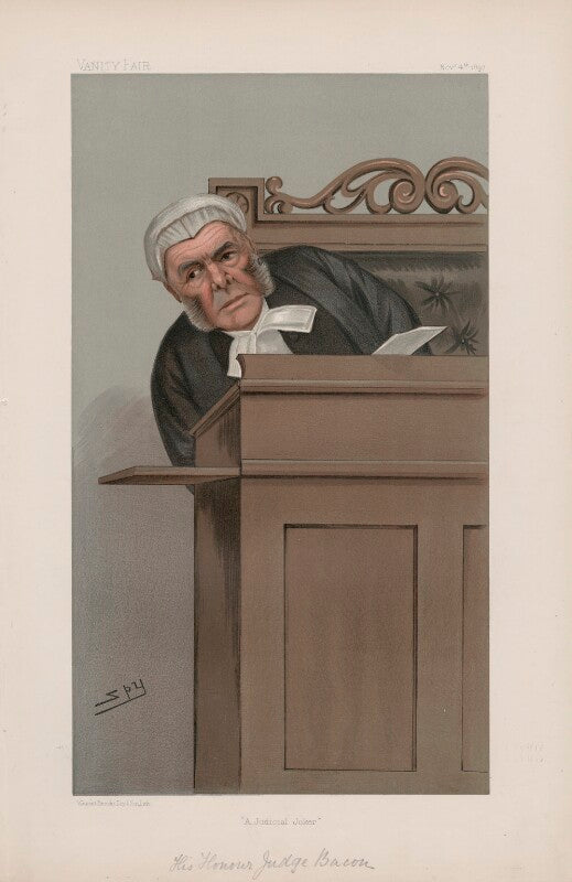 Francis henry bacon ('judges. no. 50.') npg d44880