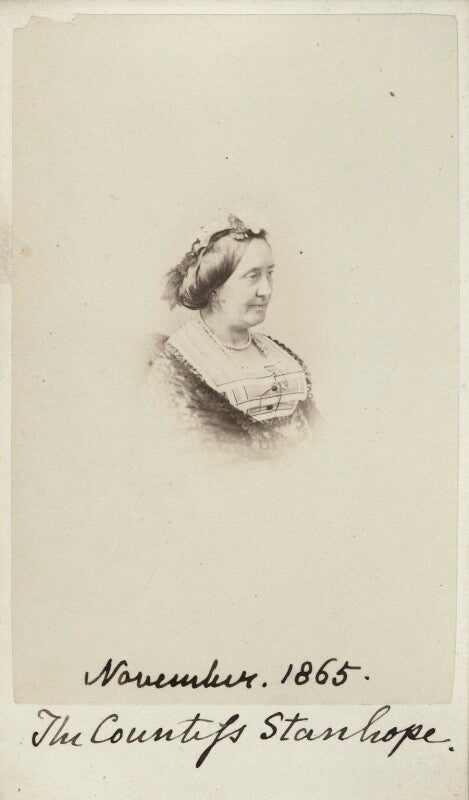 Emily harriet stanhope (née kerrison), countess stanhope npg ax30363