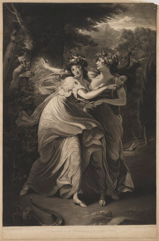 Dorothy jordan in the character of the comic muse npg d36743