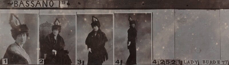 Frances elphinstone (née boyd), lady burdett npg ax136927