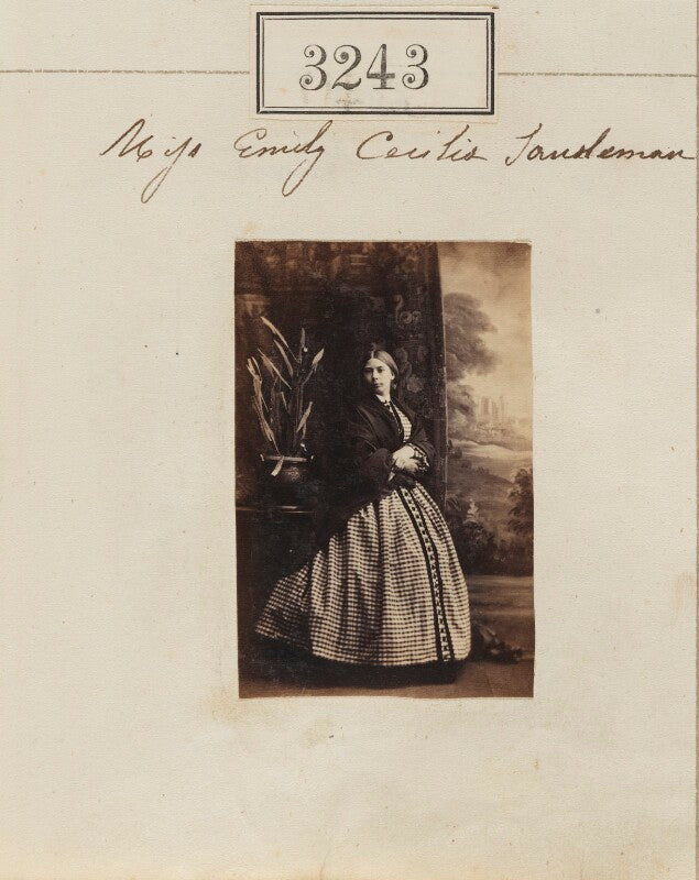 Emily cecilia bowden smith (née sandeman) npg ax52643