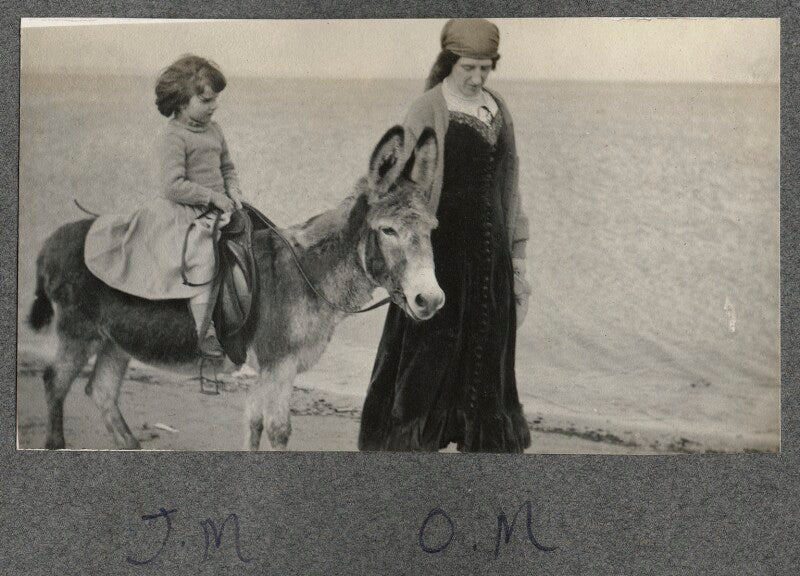 Julian vinogradoff (née morrell); lady ottoline morrell npg ax140263