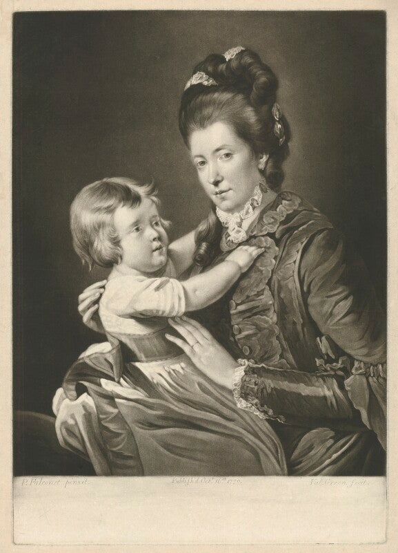 'mrs green and child' (rupert green; mary green) npg d34904