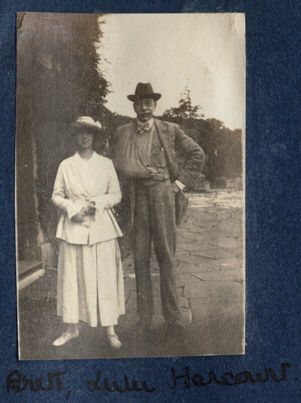 Dorothy brett; lewis harcourt, 1st viscount harcourt npg ax140558