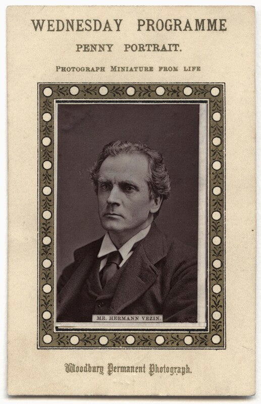 Hermann vezin npg x134653