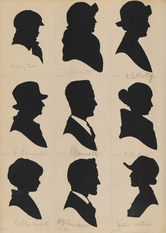 Tourists on the west pier, brighton (includes sidney tabor; w?. bonhote; n?.c. botly; g. pannell) npg d46491