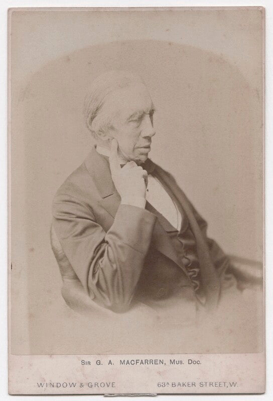 Sir george alexander macfarren npg x197965