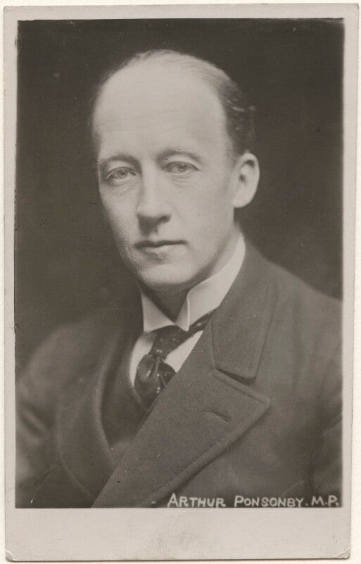 Arthur augustus william harry ponsonby, 1st baron ponsonby npg x198588