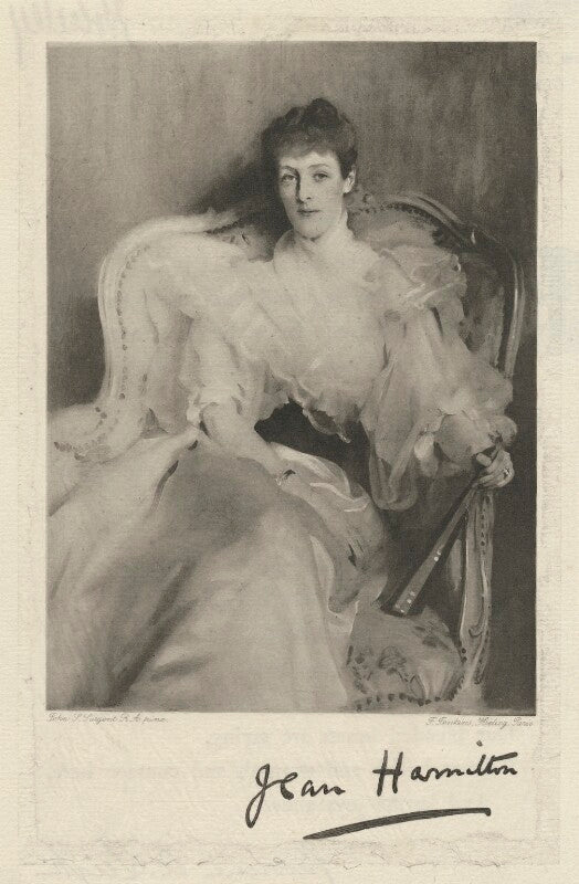 Jean miller (née muir), lady hamilton npg d35286