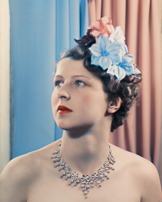 Industrial arts necklace (joan mather, later baroness shawcross) npg x220483