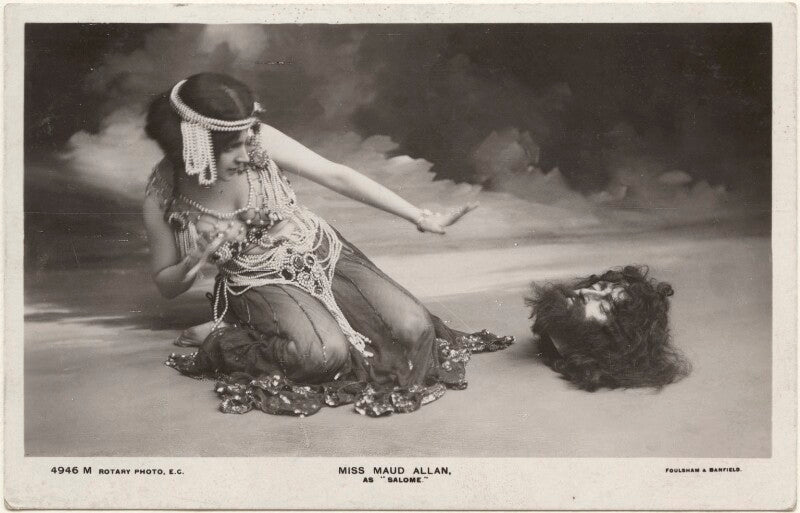 Maud allan as 'salome' npg x198336